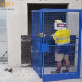 Puerta de protección contra caídas del eje del elevador de la cortina